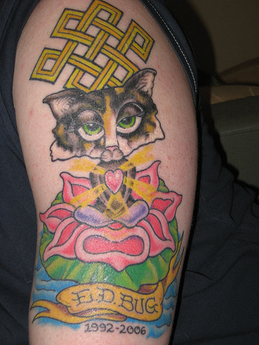 Cat Tattoo | Free Tattoo Design